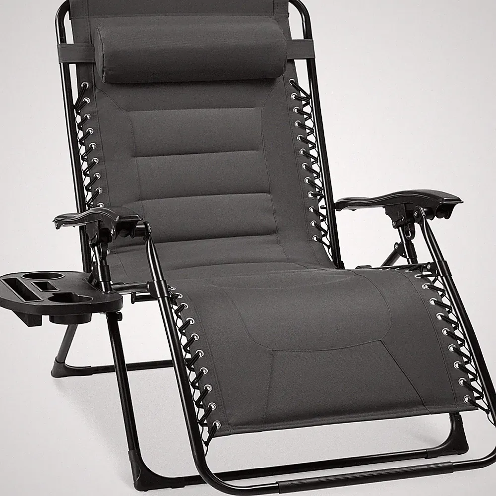Zero Gravity Oversized Dark Gray Chair SKY10258